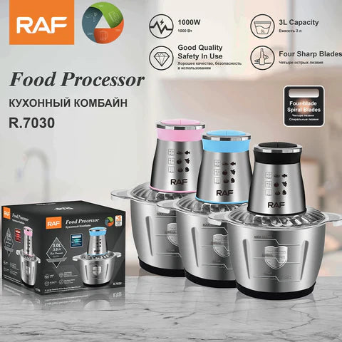 Procesador de Alimentos RAF R.7030 - ¡Revoluciona tu Cocina Hoy!