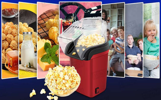 🎬 Palomitas Perfectas en Minutos – ¡Sin Aceite!