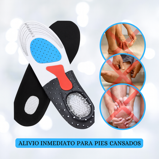 StepRelief™ Comfort – Plantillas ortopédicas para aliviar el dolor y caminar cómodo.