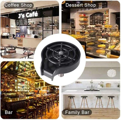 Ahorra tiempo, agua y cuida tu cristalería con solo presionar. 💦 Limpia Vasos Automático de Alta Presión