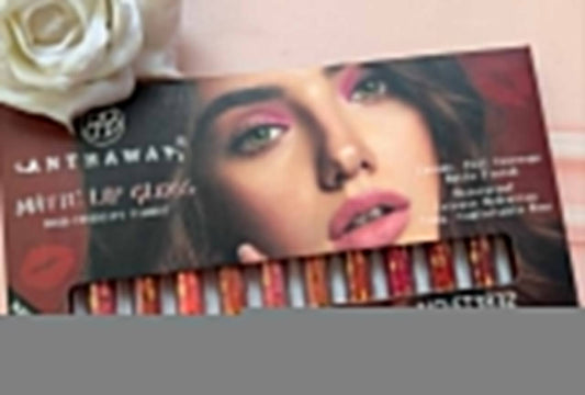 💄 Set de Labiales Matte Anthaway®  – Alta Cobertura e Hidratación